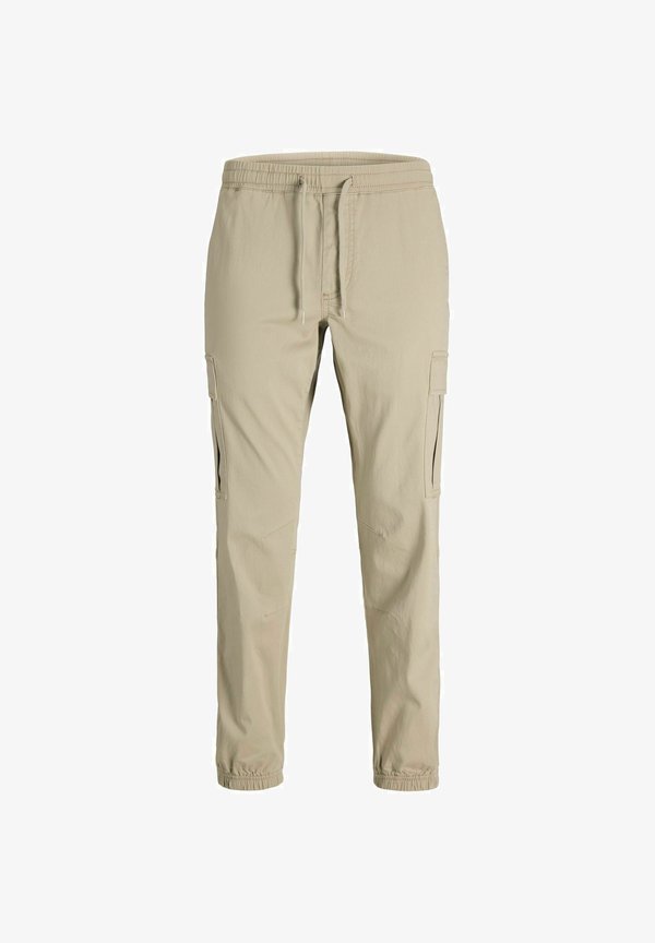 Jack & Jones RELAXED FIT TROUSERS RELAXED FIT RELAXED FIT TROUSERS - Cargo trousers - crockery