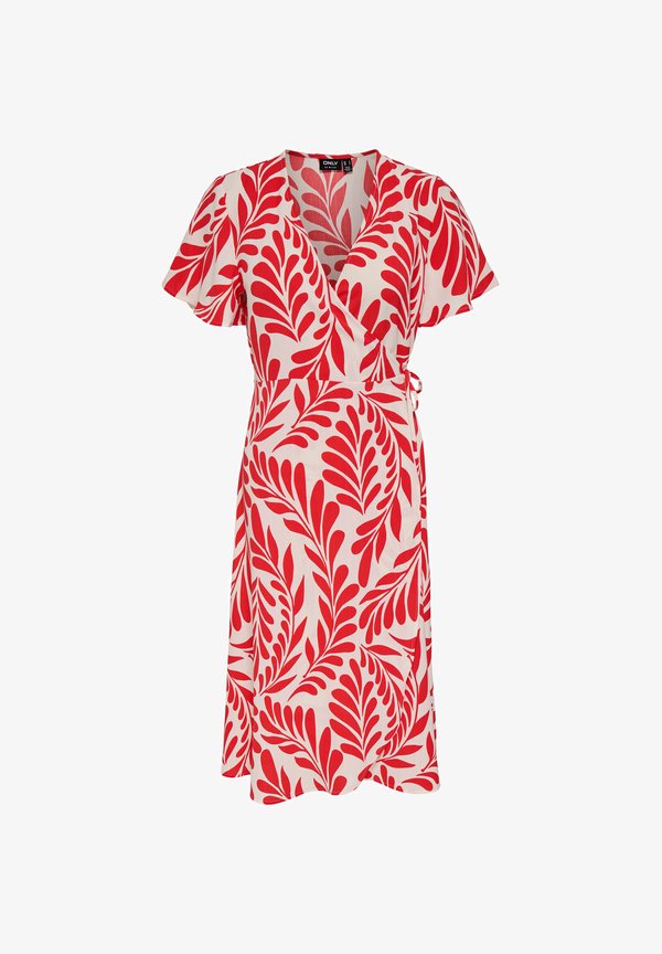 ONLY ONLCALI Long - Day dress - poppy red