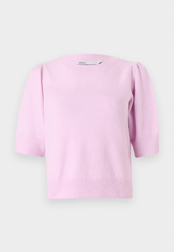 ONLY ONLRICA 2/4 PULLOVER KNT NOOS - Basic T-shirt - pastel lavender