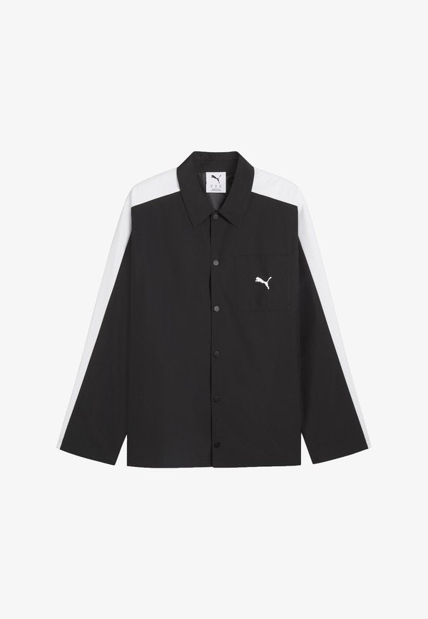 Puma T7 RELAXED OVERSHIRT - Summer jacket - black