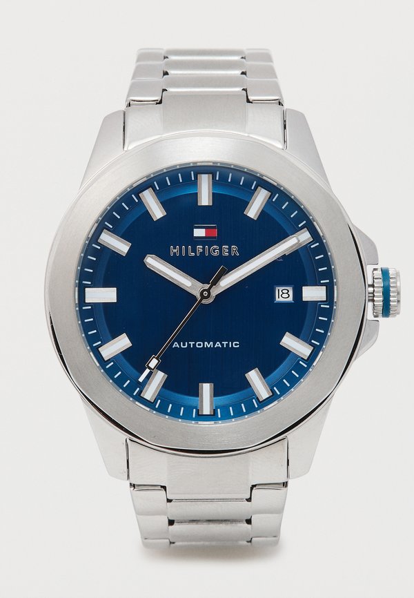 Tommy Hilfiger LARS AUTOMATIC - Watch - silver-coloured/blue