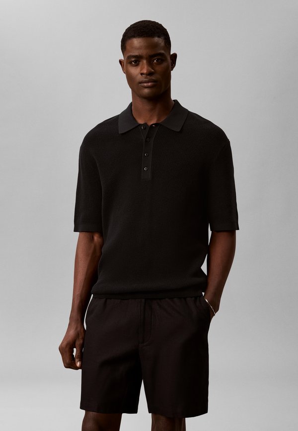 Calvin Klein Jeans Polo shirt - black