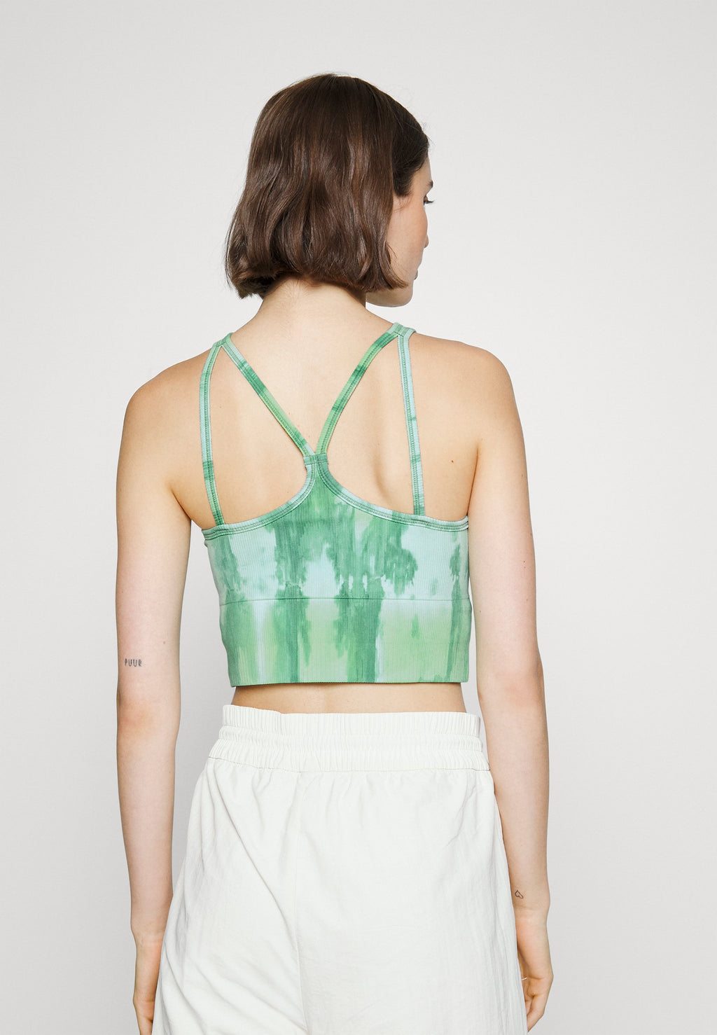 Athleta AURORA HIGH NECK TANK TIE DYE