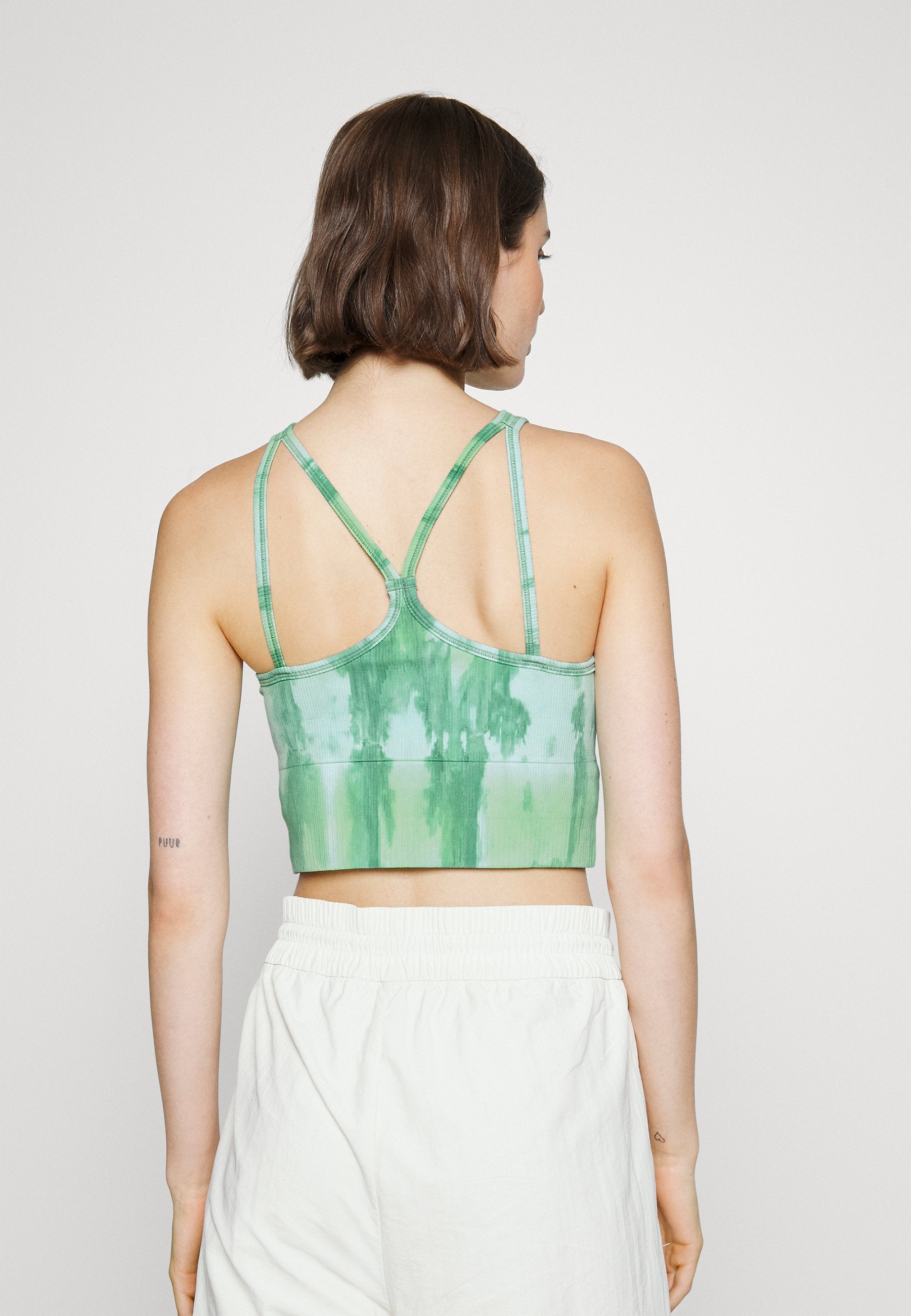 Athleta AURORA HIGH NECK TANK TIE DYE