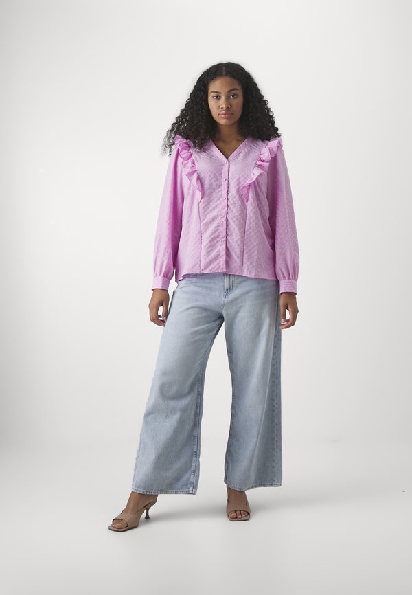Vero Moda Curve VMCCIRA FRILL SHIRT