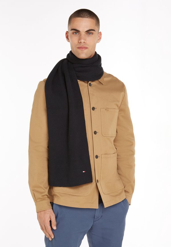 Tommy Hilfiger FLAG SCARF - Scarf - black