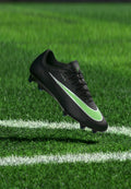 Nike Performance ZM SUPERFLY 11 PRO FG UNISEX - Firm-ground football boots - black/illusion green