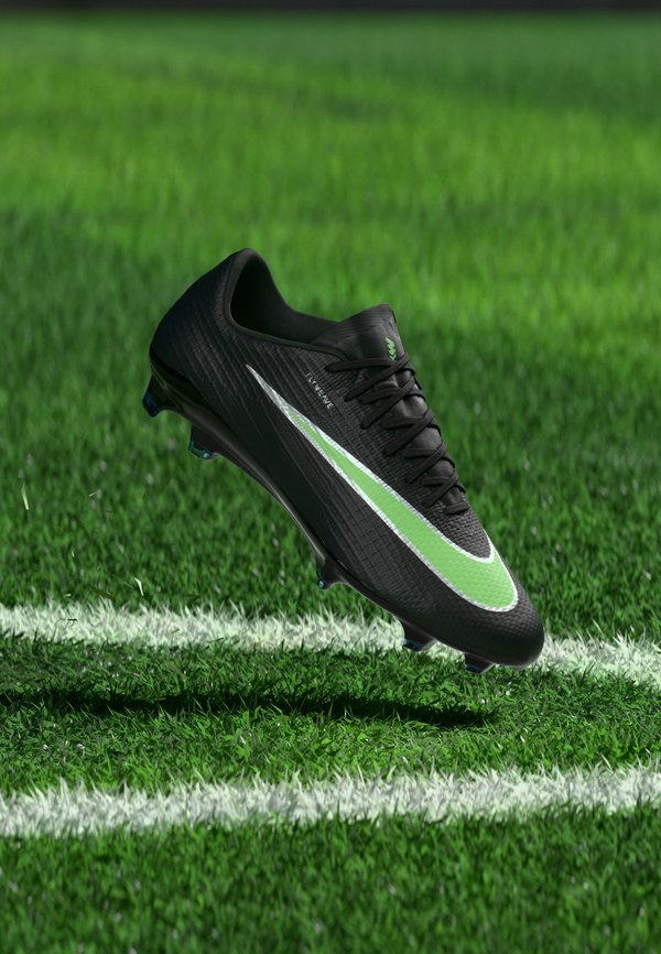 Nike Performance ZM SUPERFLY 11 PRO FG UNISEX - Firm-ground football boots - black/illusion green