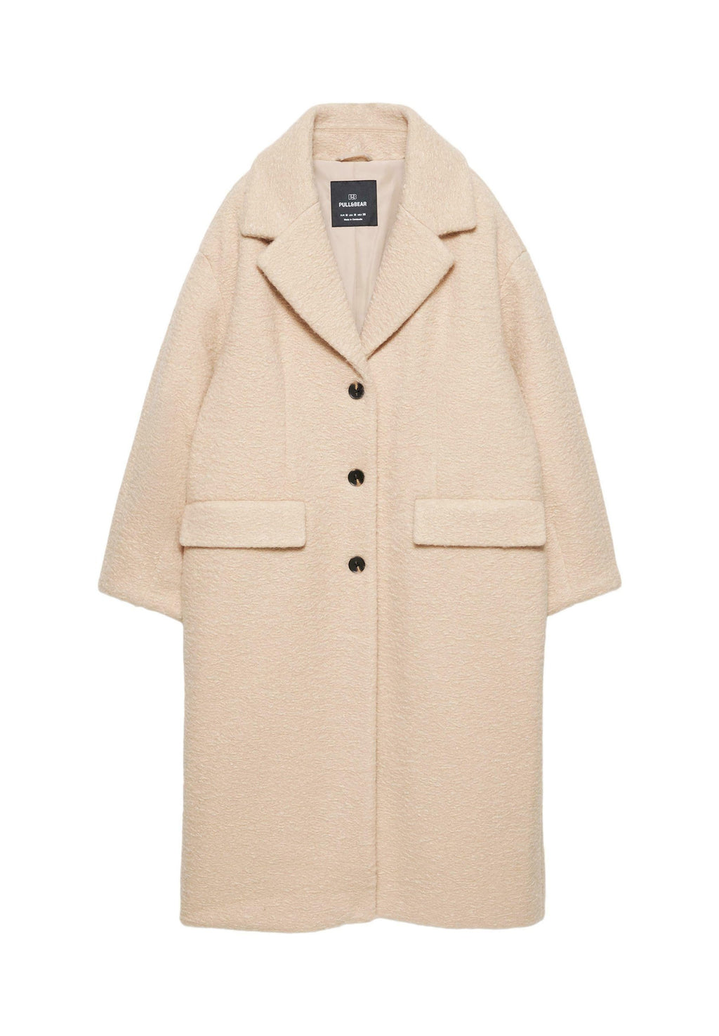 PULL&BEAR LONG BOUCLÉ