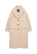 PULL&BEAR LONG BOUCLÉ