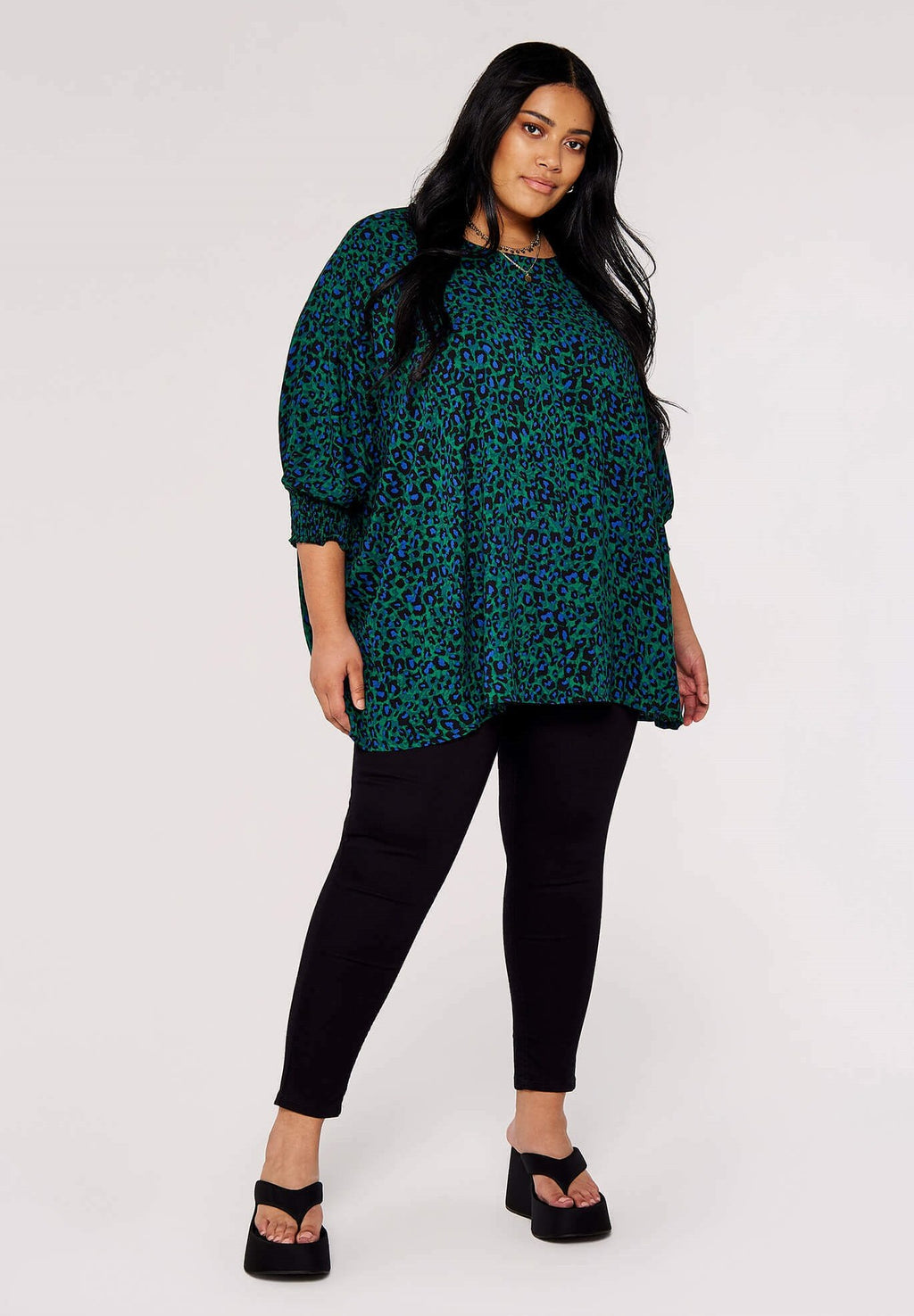 Apricot CURVE ANIMAL PRINT