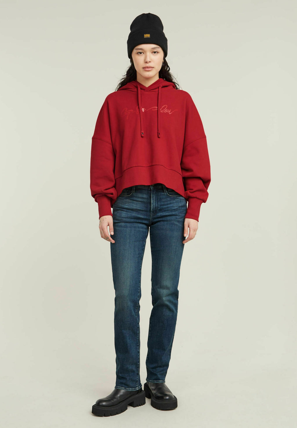 G-SCRIPT OVERSIZED HOODED Media 2