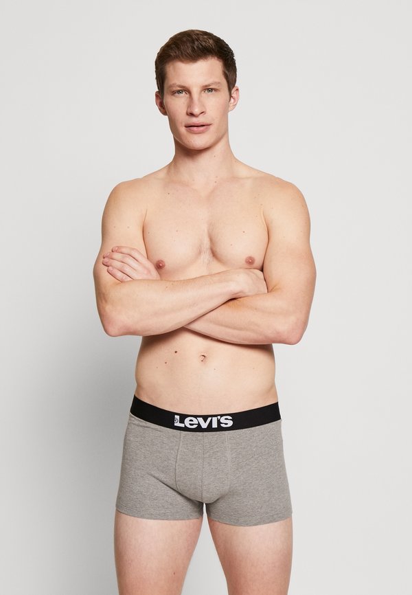 Levi's® SOLID BASIC TRUNK 2 PACK - Trunks - middle grey melange