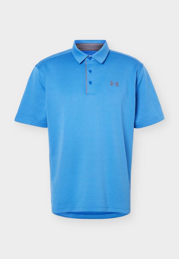 Under Armour TECH - Polo shirt - aegean blue/graphite