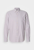 BUTTON DOWN COLLAR LONG SLEEVES ROUND HEM Media 1