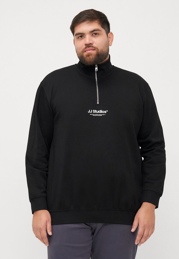 Jack & Jones Half zip Plus Size Printed Half zip