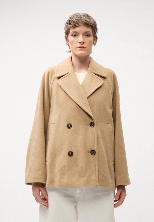 Marc O'Polo DOUBLE BREASTED WELT POCKETS LAPEL COLLAR
