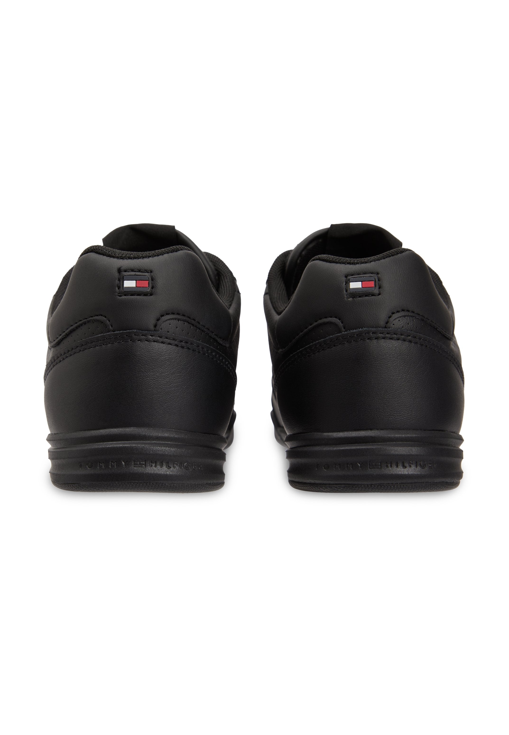 CONTRAST HEEL TRAINERS WITH LEATHER Media 3