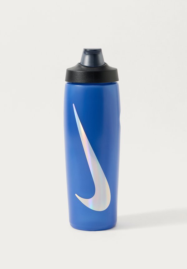 Nike Performance REFUEL BOTTLE LOCKING LID UNISEX - Drink bottle - gameroyal/black/silver-coloured
