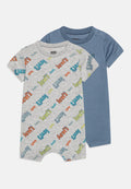 Levi's® LOGO ROMPER 2 PACK