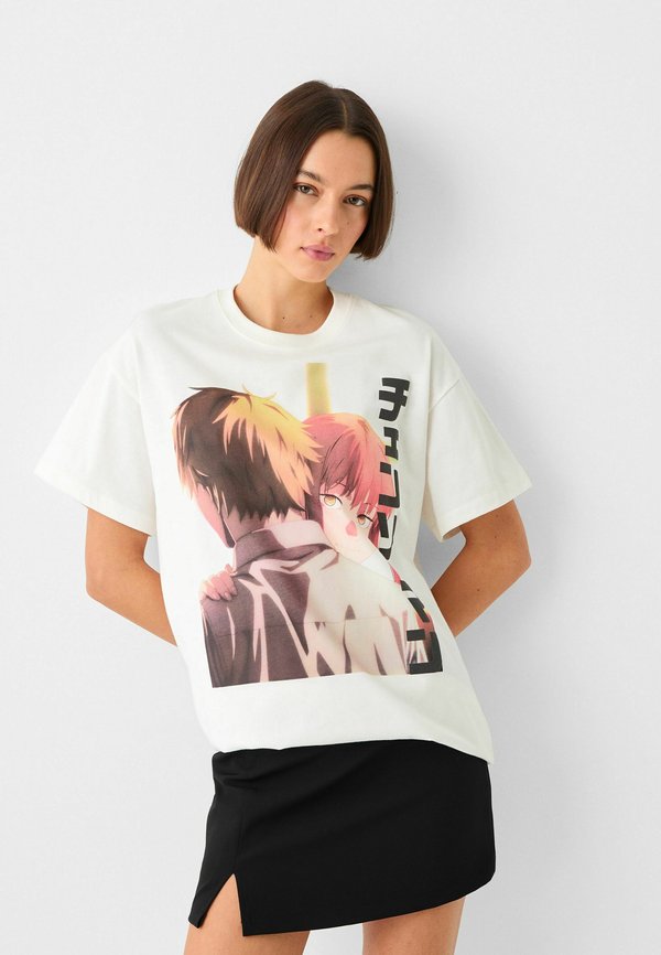 Bershka SHORT SLEEVE CHAINSAW