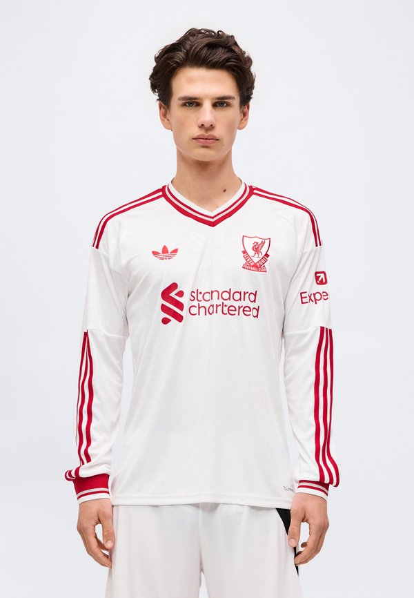 adidas Originals LIVERPOOL FC 26/27 AWAY LONGSLEEVE - Club wear - white