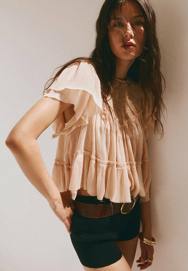 Mango ADULT - Blouse - pink