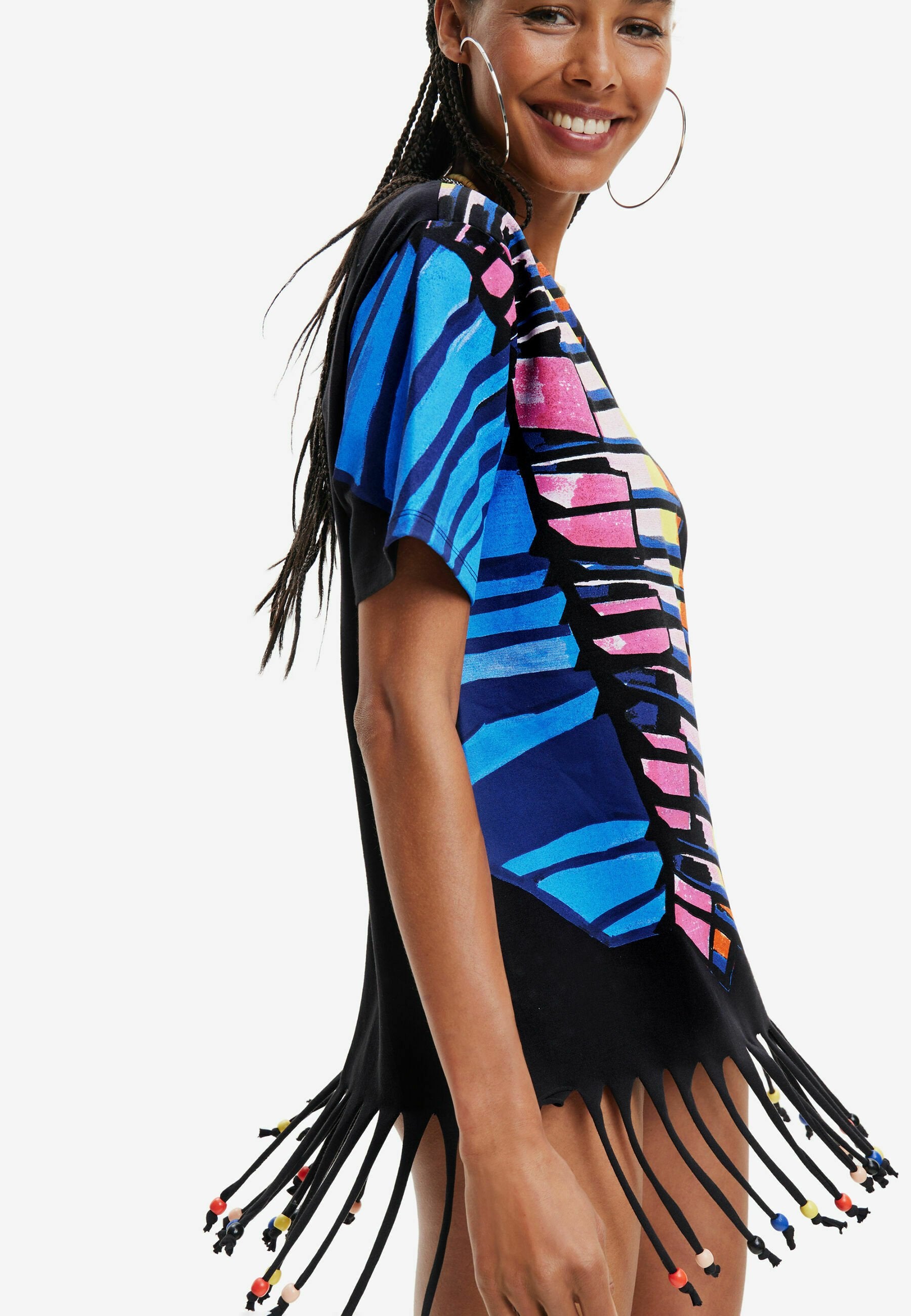 Desigual OVERSIZE BEADED TROPICAL