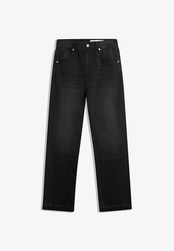 Bershka FLARE - Flared Jeans - black