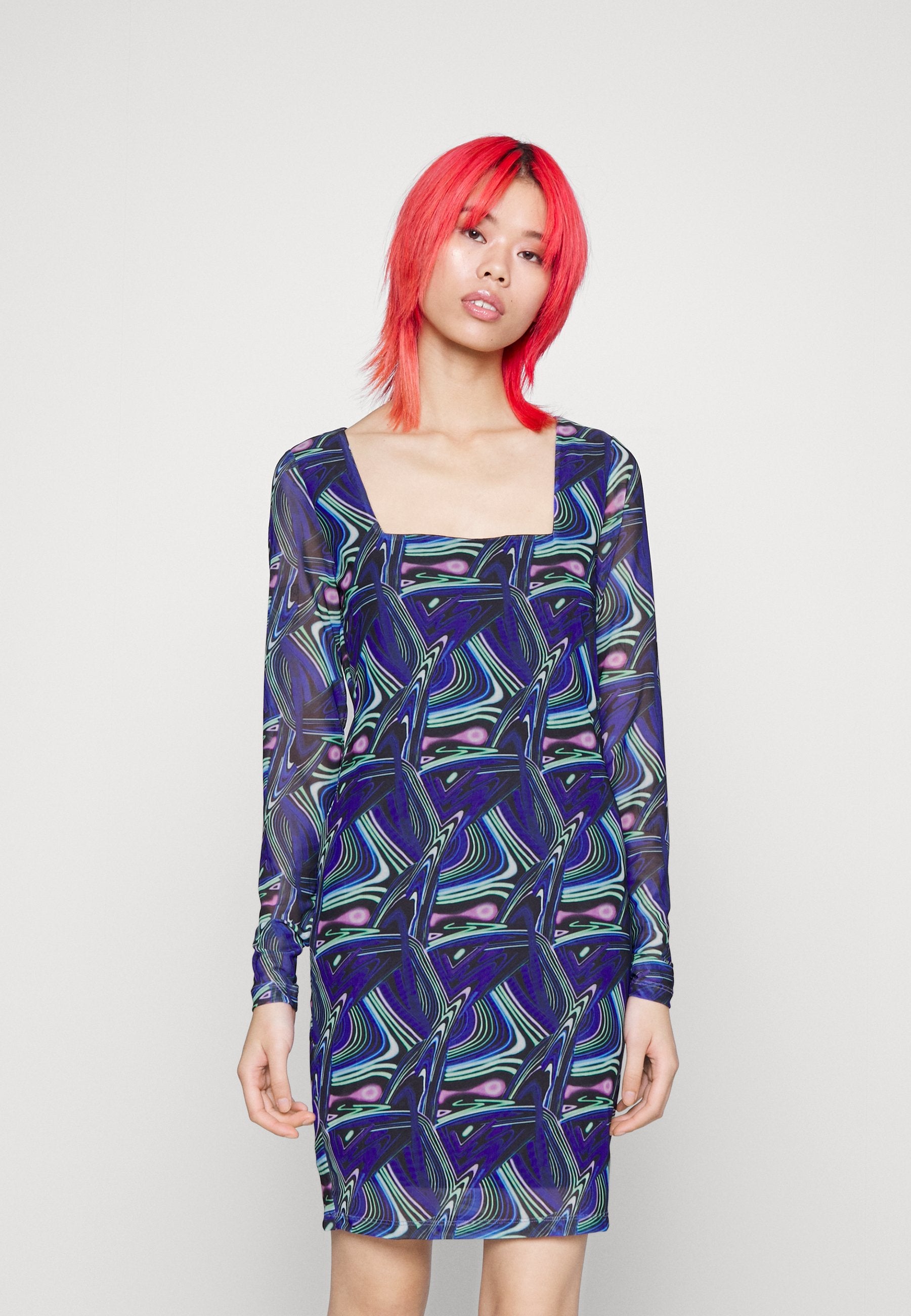 Noisy May NMLESLEY SQUARE SHORT DRESS