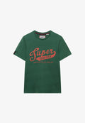 Superdry & Co SUPERDRY VINTAGE SCRIPT T-SHIRT.. - Print T-shirt - rich boston green