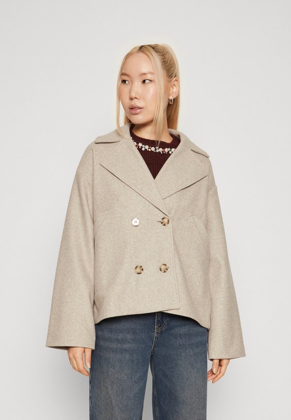 ONLY ONLNANCY - Summer jacket - simply taupe melange
