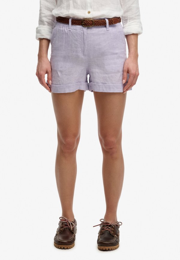Superdry & Co Shorts - lilac chambray