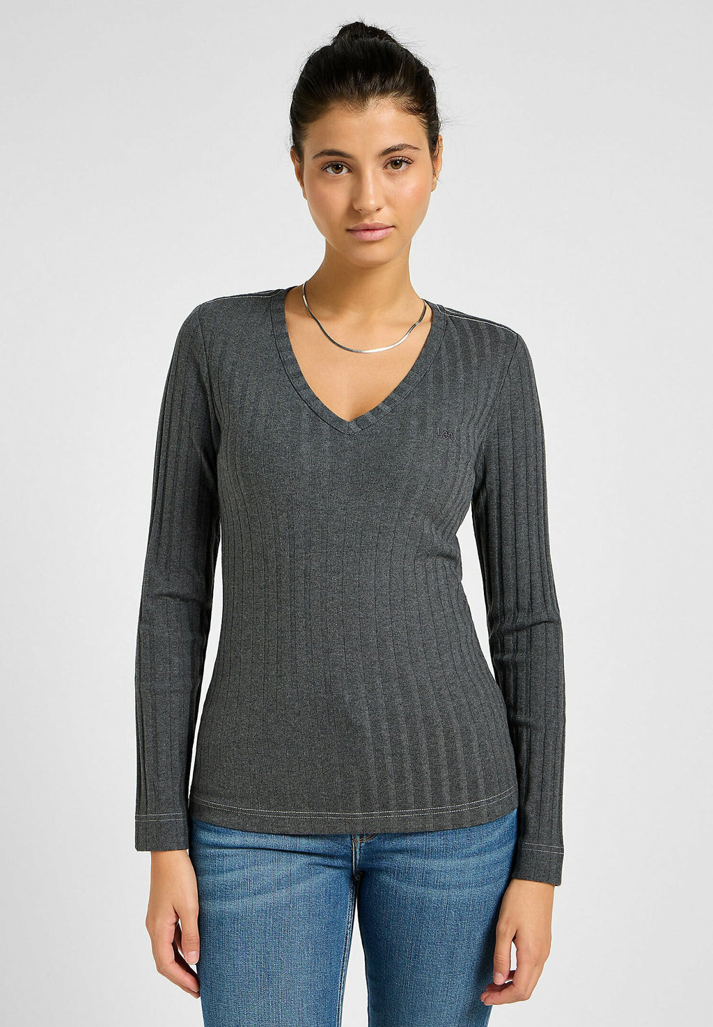 Lee LS V NECK TEE