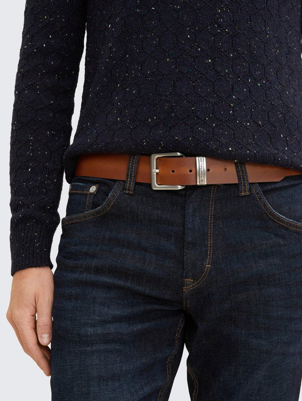 TOM TAILOR TTTOM - Belt - light brown uni