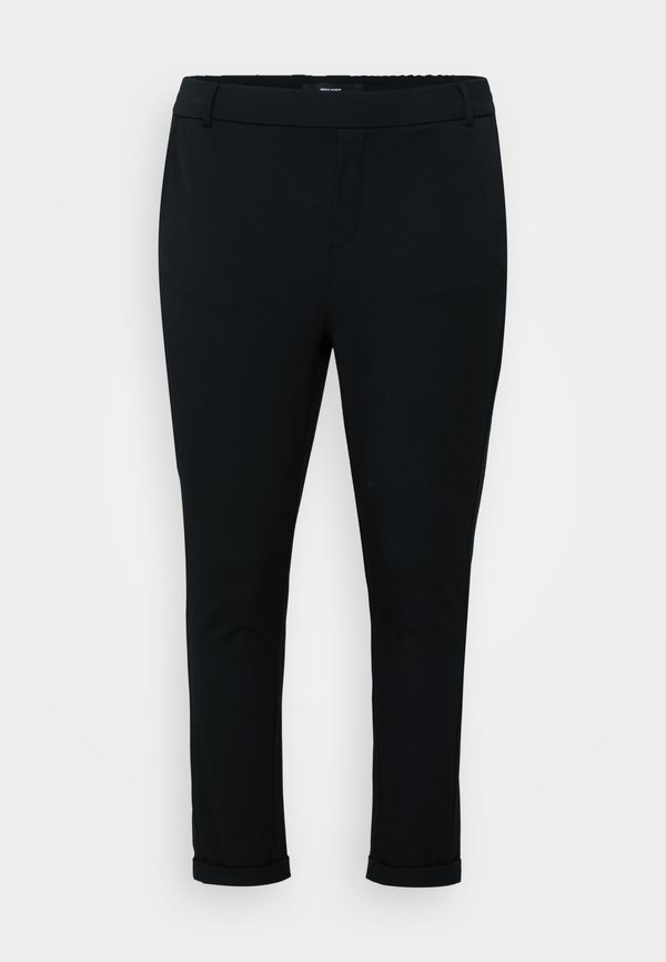 Vero Moda Curve VMMAYA SOLID - Trousers - black