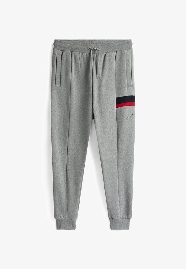 Tommy Hilfiger RWB INSERT - Tracksuit bottoms - medium grey heather