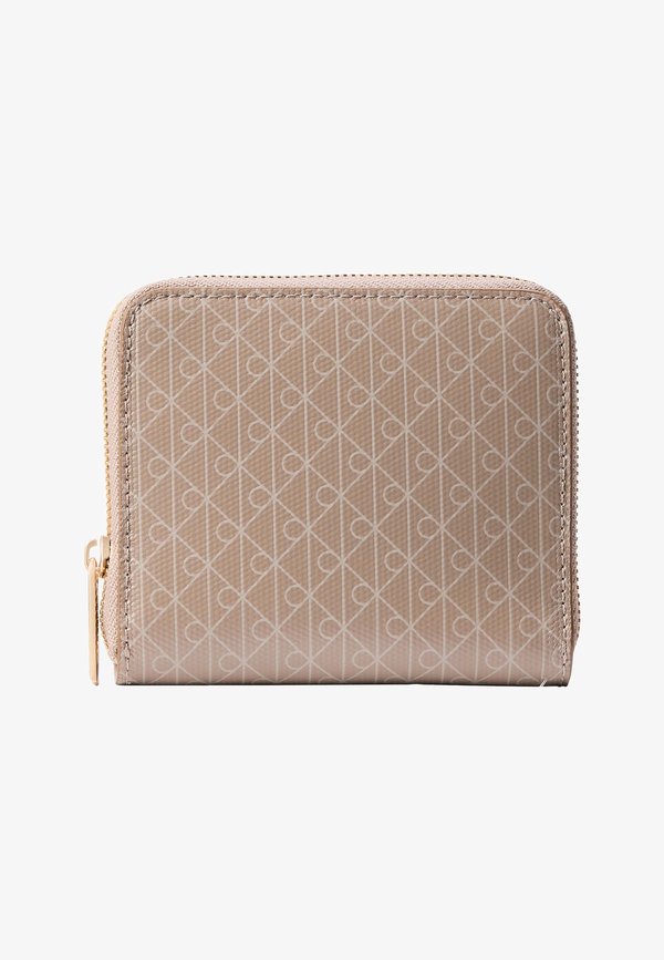 Calvin Klein EMBLEM SQUARE - Wallet - desert taupe