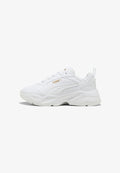 Puma CASSIA SNEAKERS - Trainers - white/white/gold