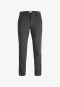 Jack & Jones JPSTOLLIE DEVON CHINO NOOS PLS - Chinos - dark grey melange