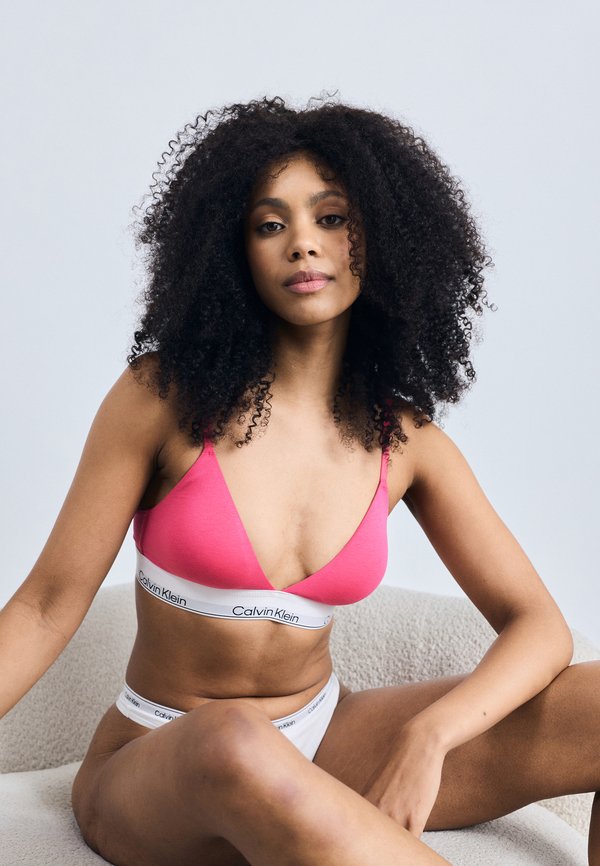 Calvin Klein Underwear TRIANGLE ICON - Triangle bra - vibrant pink