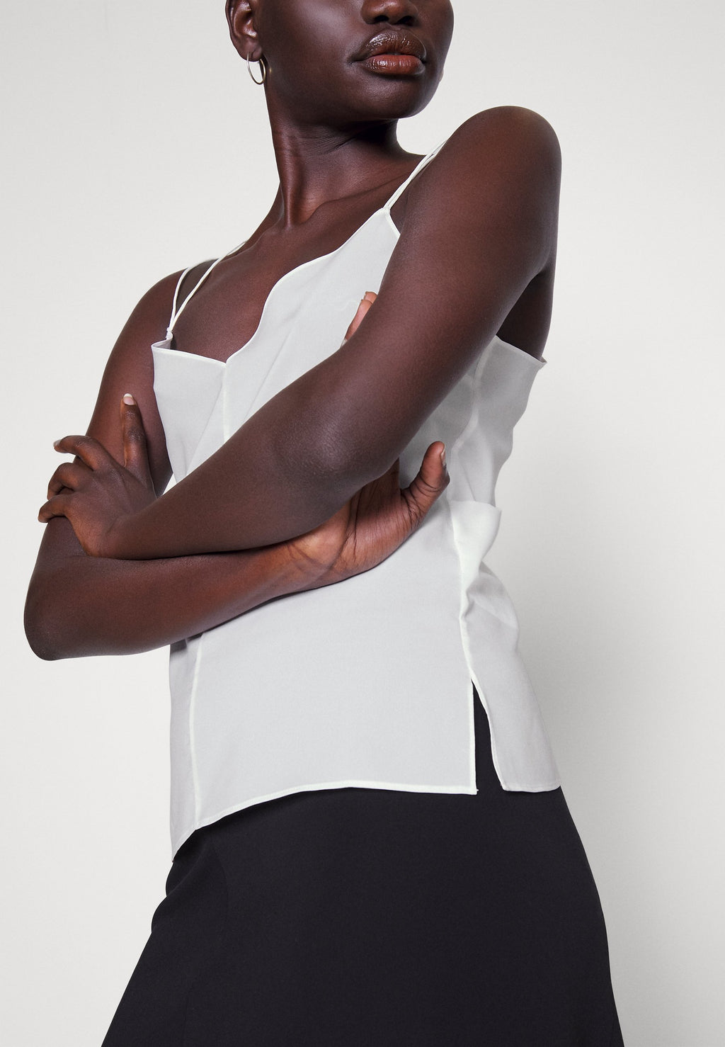 DESIGNERS REMIX VALERIE BACK DRAPE TOP