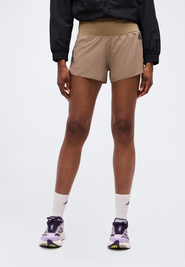 adidas Performance ADI365 - 2-in-1 shorts - khaki six   black