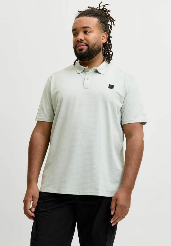 Jack & Jones Plus Size - Polo shirt - aqua gray