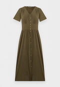 ONLY ONLTIZANA Midi - Shirt dress - grape leaf
