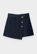 ONLY ONLLESLY Mini - Skort - dark blue denim