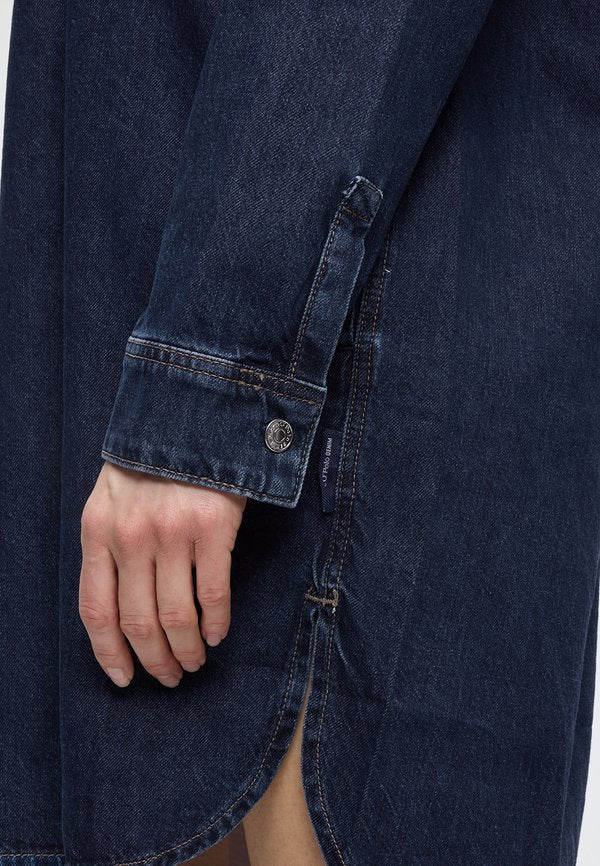 Marc O'Polo DENIM DENIM DRESSES, OVERSIZED FIT, LONGSLEEVE