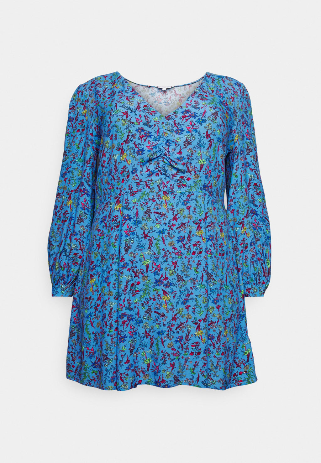 FLORAL SHORT DRESS Media 1