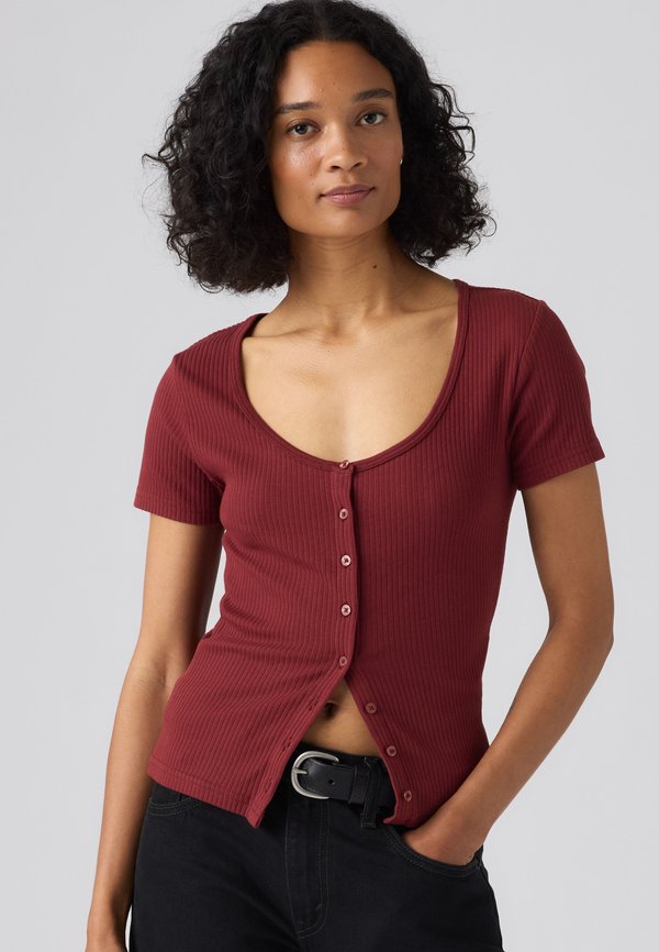 Levi's® AUSTEN - Basic T-shirt - warm cabernet