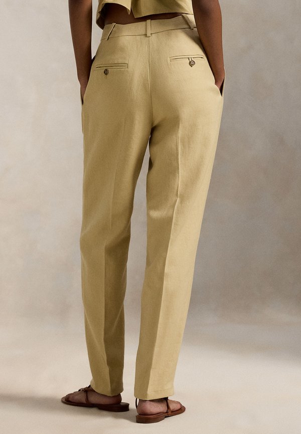 Polo Ralph Lauren HEMP PLEATED TAPERED PANT